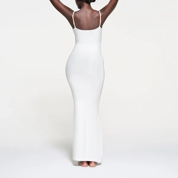 SKIMS SOFT LOUNGE LONG SLIP DRESS, Size Medium, brand new, $80 - Picture 4 of 9